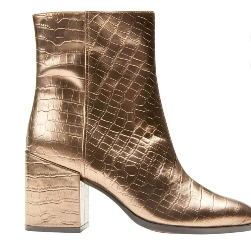 Vionic Women Harper Croc Met Boots shoes sz 9